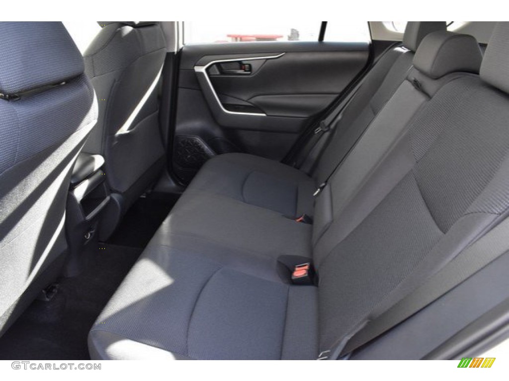 2019 RAV4 LE AWD - Super White / Black photo #14