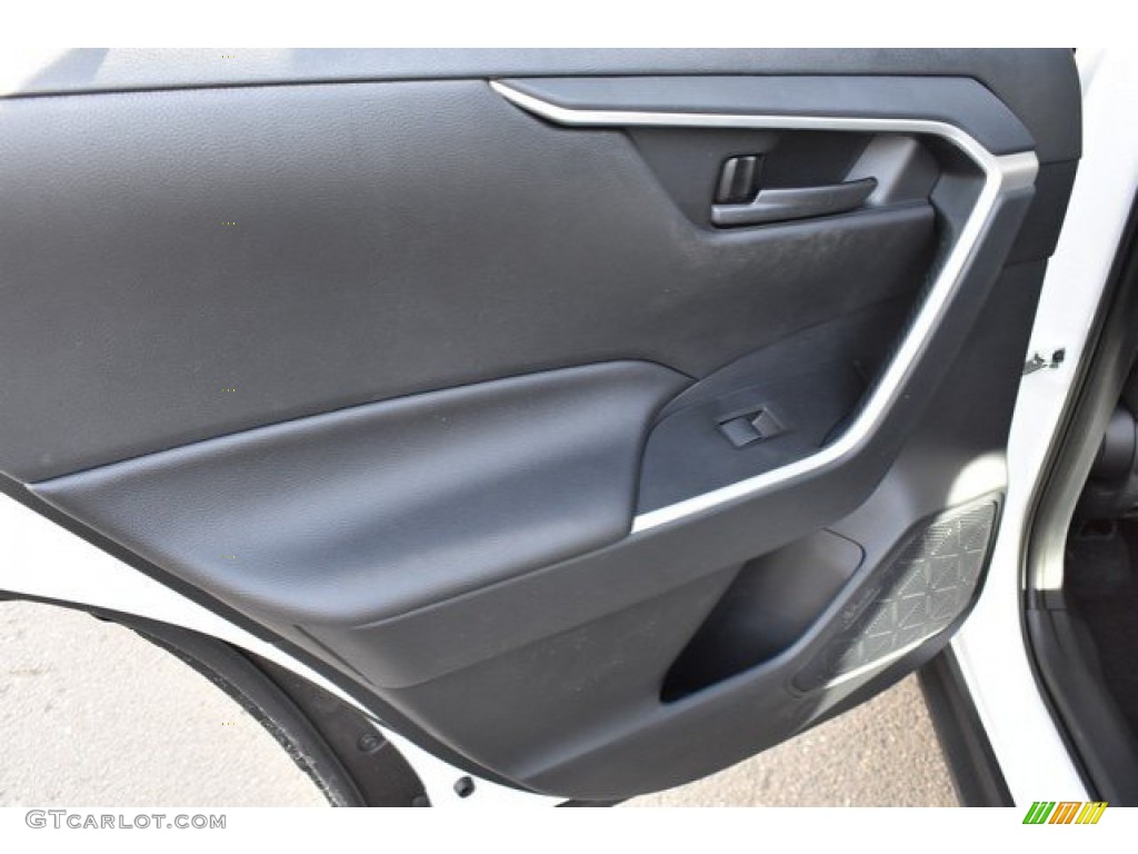 2019 RAV4 LE AWD - Super White / Black photo #20