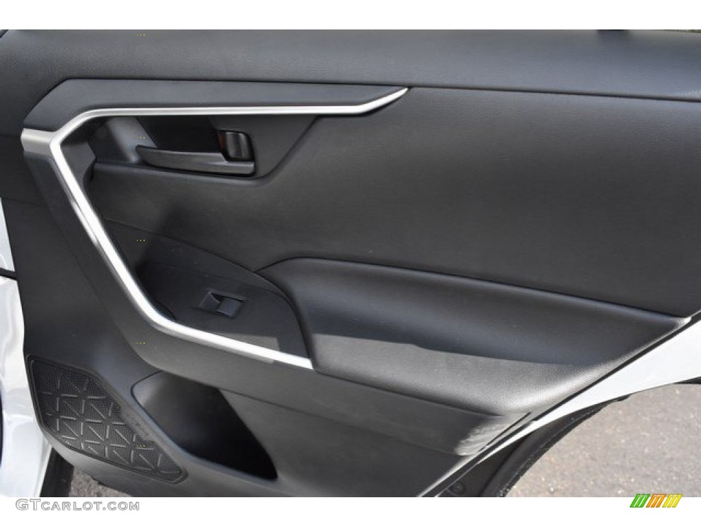 2019 RAV4 LE AWD - Super White / Black photo #22