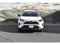 2019 Super White Toyota RAV4 LE AWD  photo #2