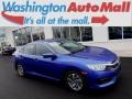 2016 Aegean Blue Metallic Honda Civic EX Sedan  photo #1