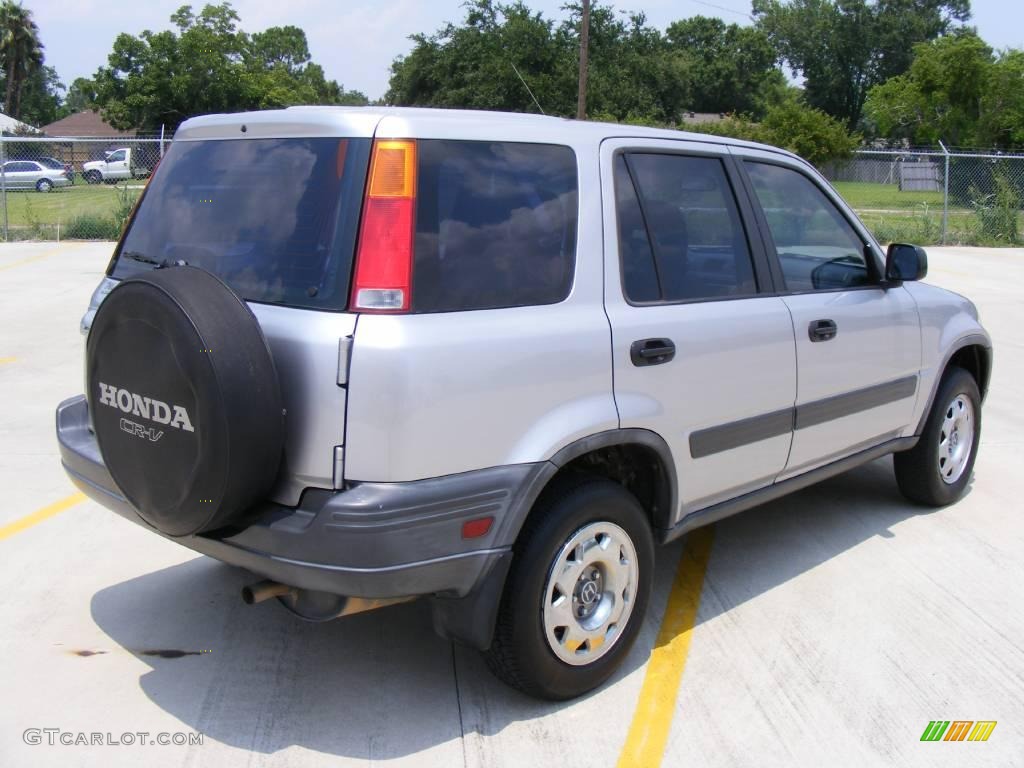 2001 CR-V LX - Satin Silver Metallic / Dark Gray photo #3