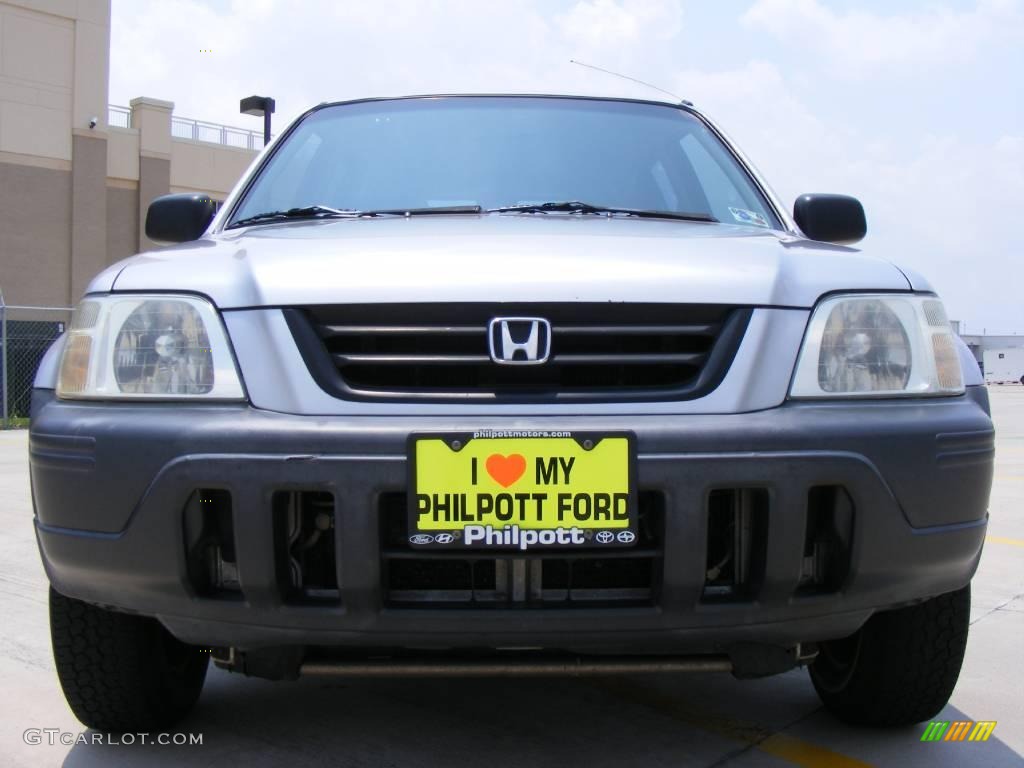 2001 CR-V LX - Satin Silver Metallic / Dark Gray photo #9