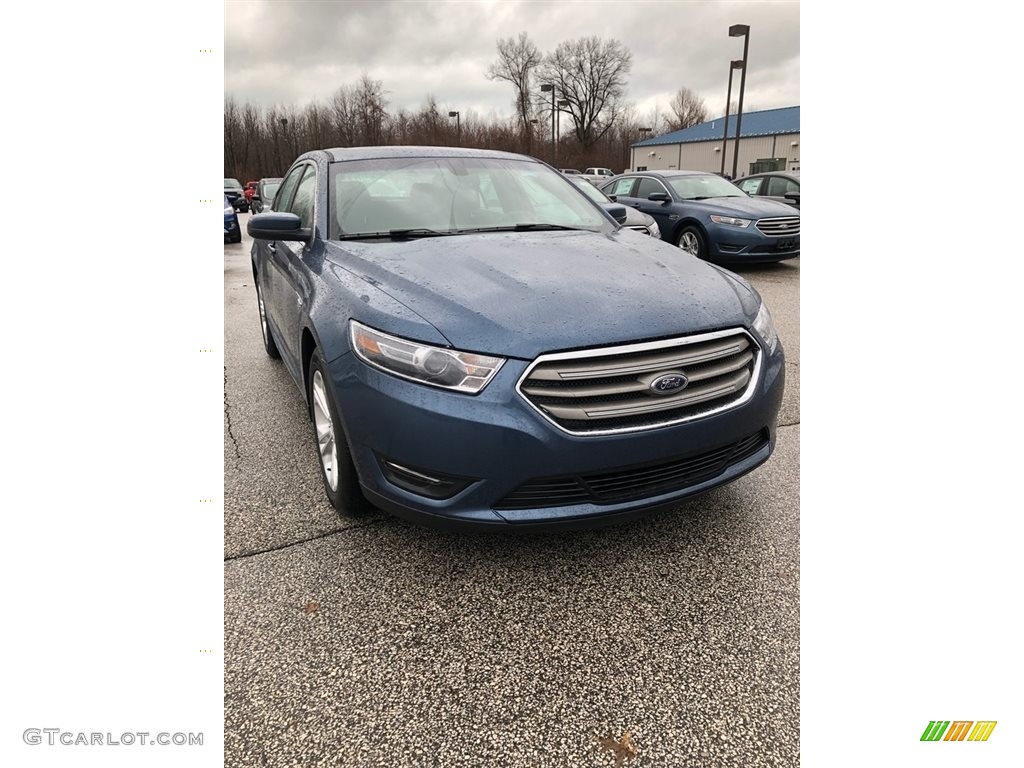 2018 Taurus SEL - Blue / Charcoal Black photo #1