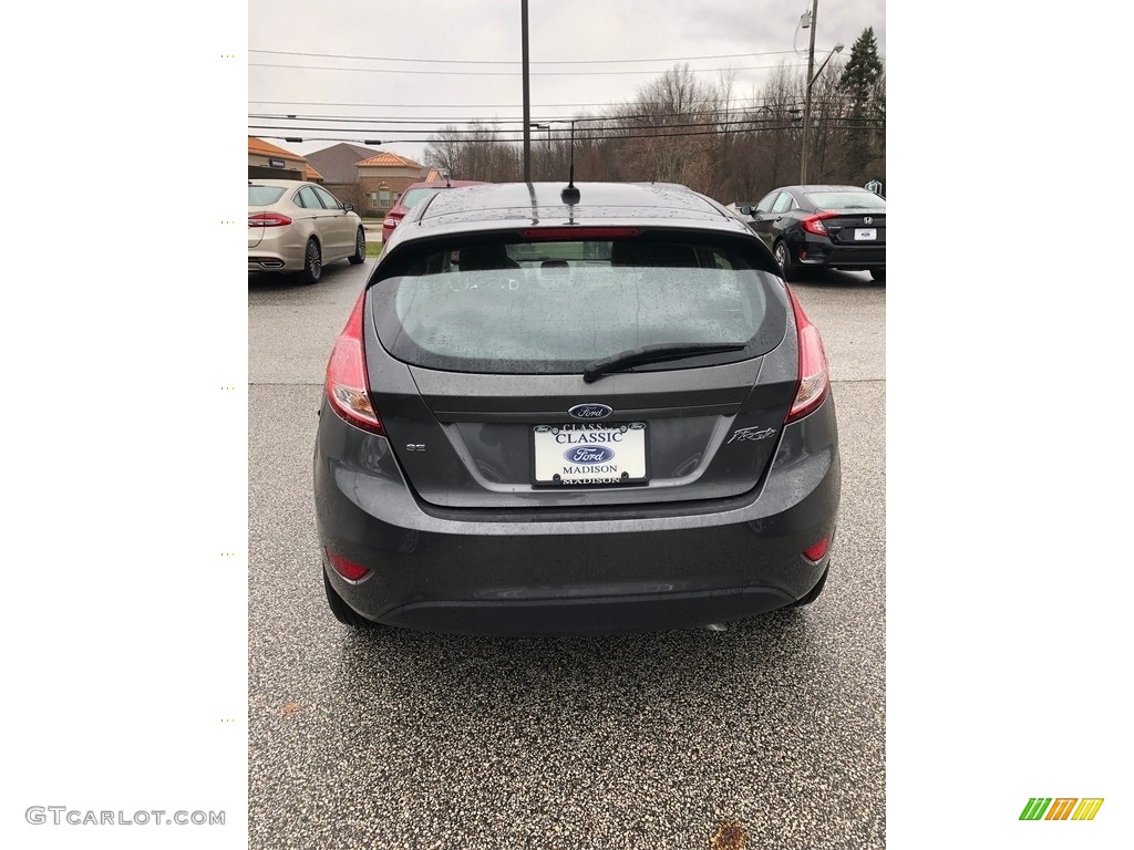 2018 Fiesta SE Hatchback - Magnetic / Charcoal Black photo #3