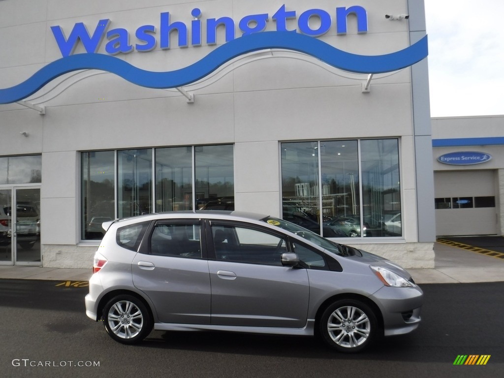 2010 Fit Sport - Storm Silver Metallic / Sport Black photo #2