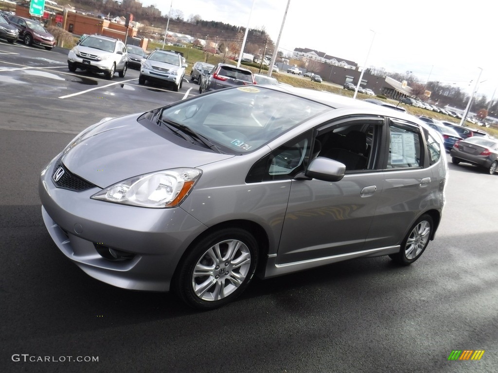 2010 Fit Sport - Storm Silver Metallic / Sport Black photo #5