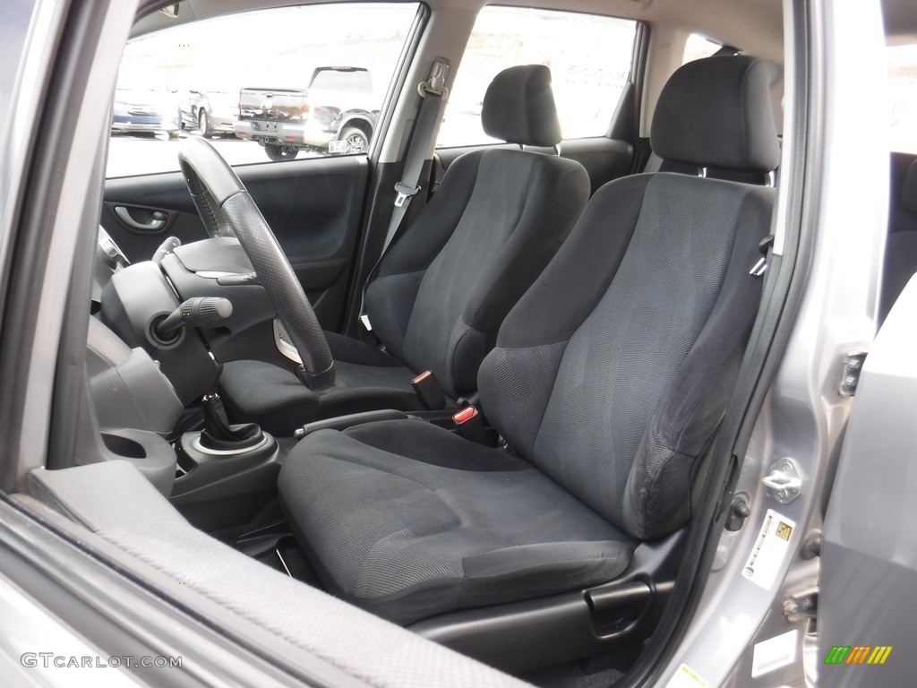 2010 Fit Sport - Storm Silver Metallic / Sport Black photo #11