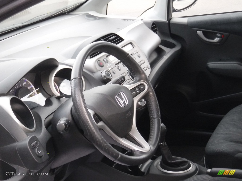 2010 Fit Sport - Storm Silver Metallic / Sport Black photo #13