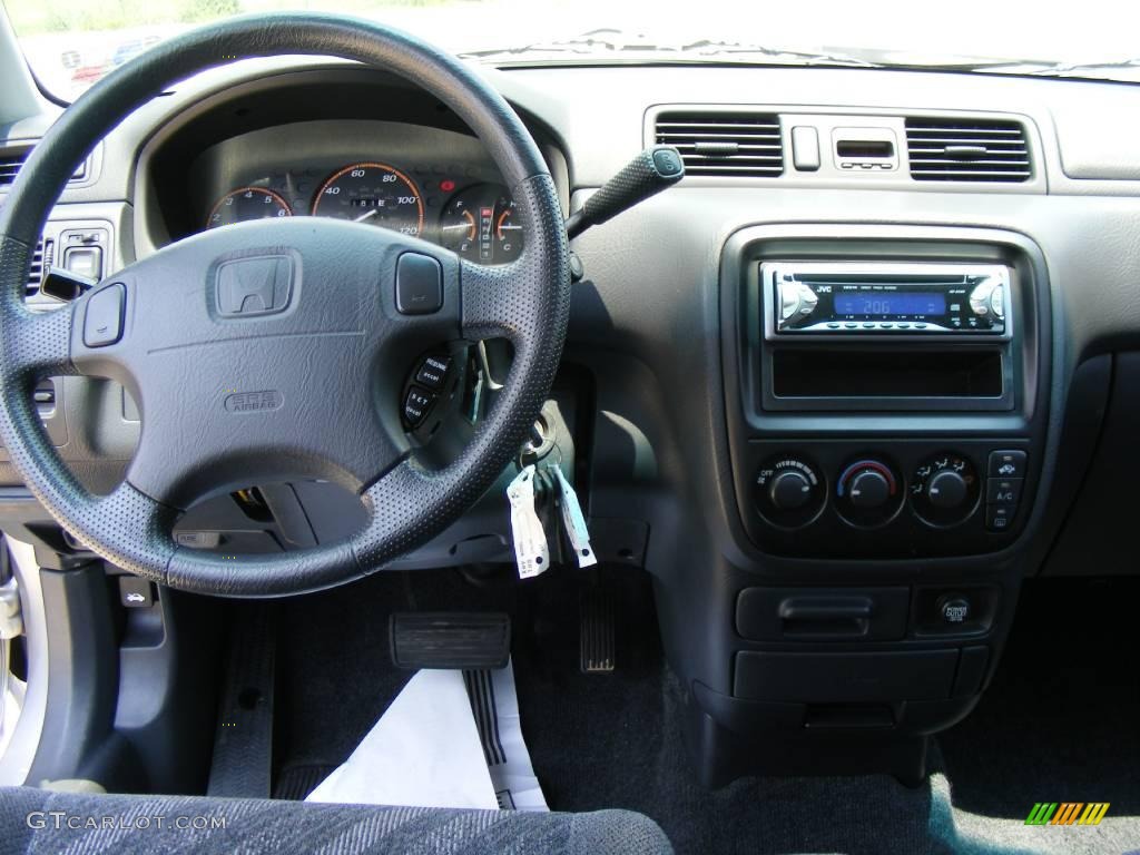 2001 CR-V LX - Satin Silver Metallic / Dark Gray photo #25