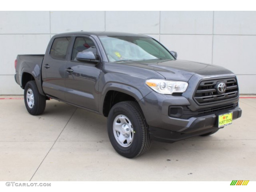 Magnetic Gray Metallic 2019 Toyota Tacoma SR Double Cab Exterior Photo #131163448
