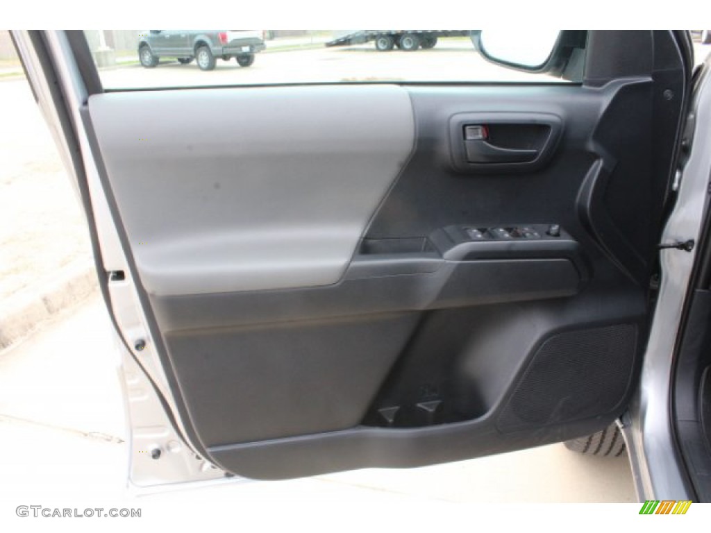2019 Tacoma SR Double Cab - Silver Sky Metallic / Cement Gray photo #9