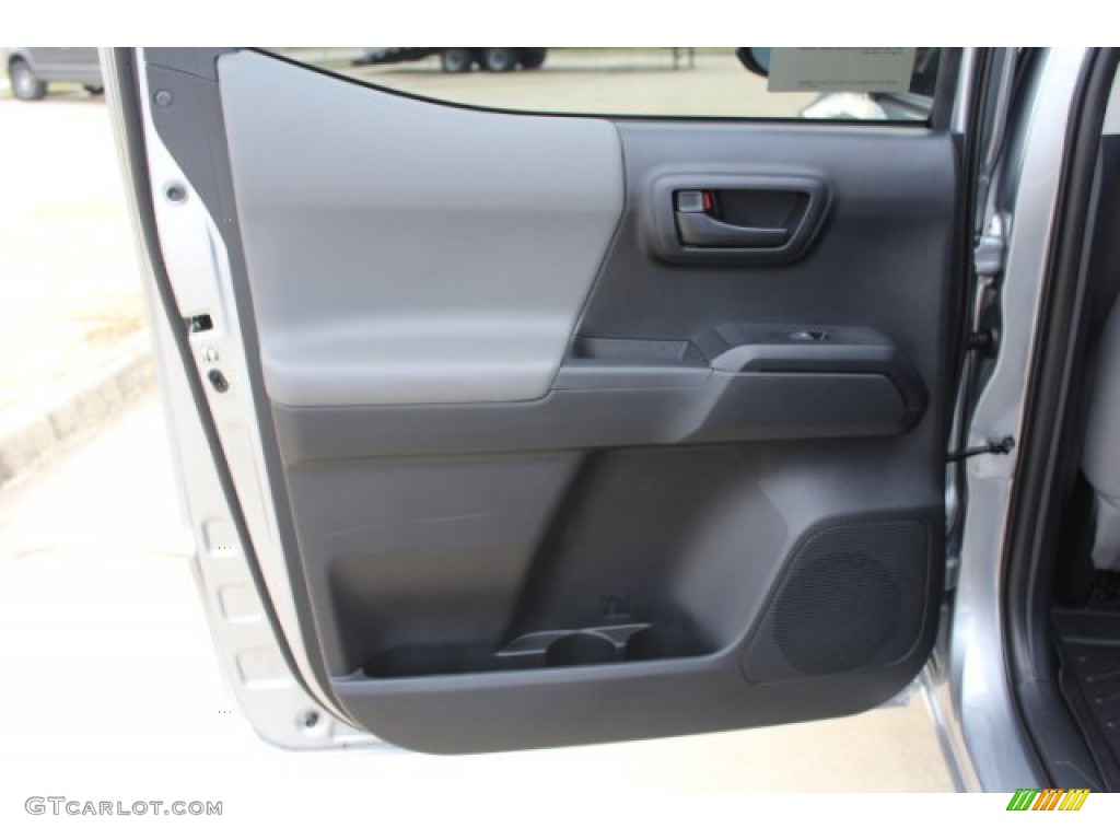 2019 Tacoma SR Double Cab - Silver Sky Metallic / Cement Gray photo #16