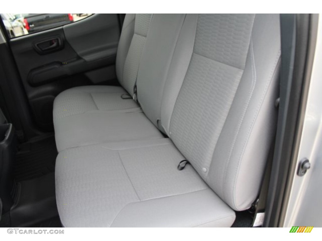 2019 Tacoma SR Double Cab - Silver Sky Metallic / Cement Gray photo #17