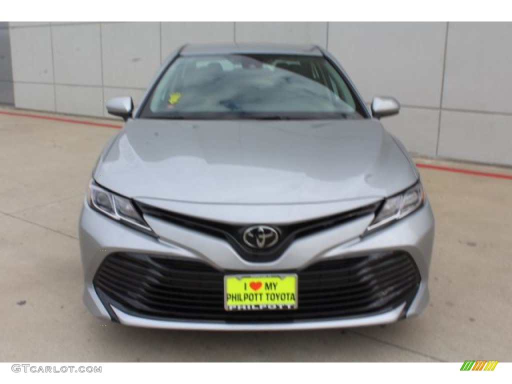 2019 Camry LE - Celestial Silver Metallic / Ash photo #3