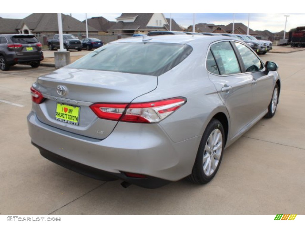 2019 Camry LE - Celestial Silver Metallic / Ash photo #8