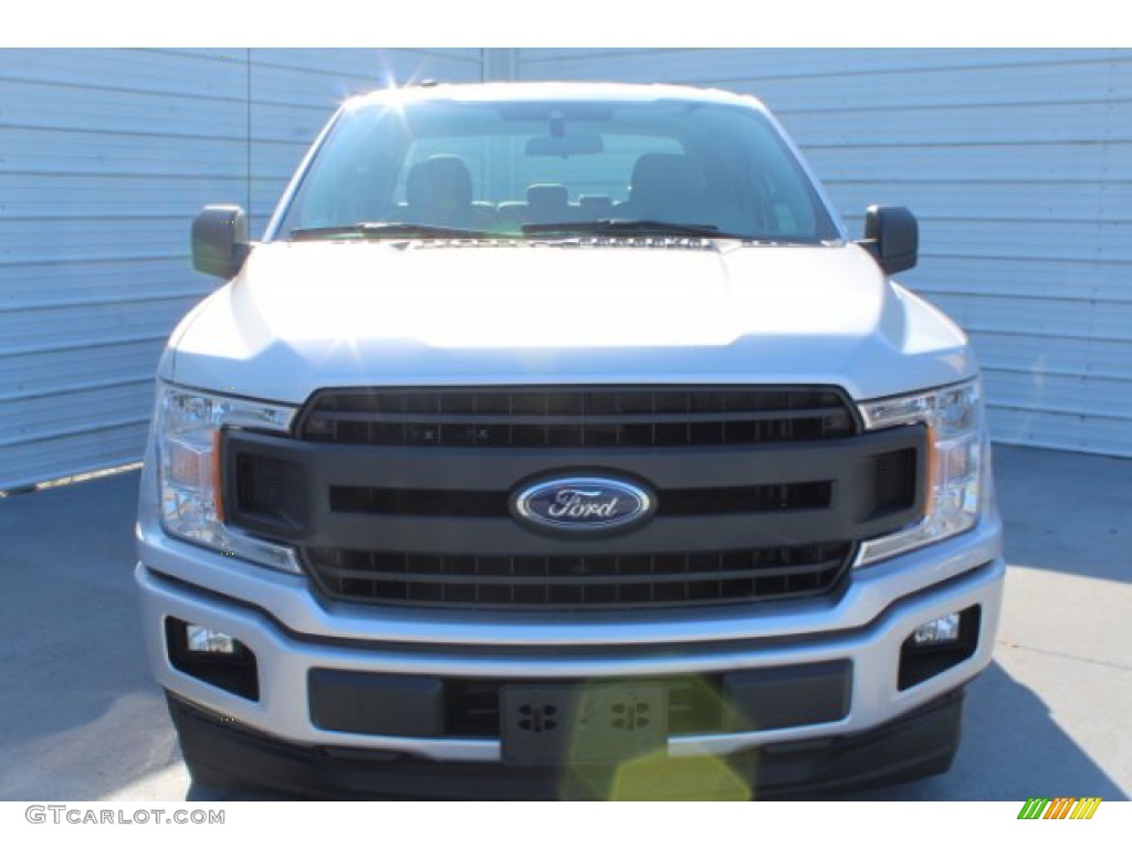 2019 F150 XL SuperCab - Ingot Silver / Earth Gray photo #3