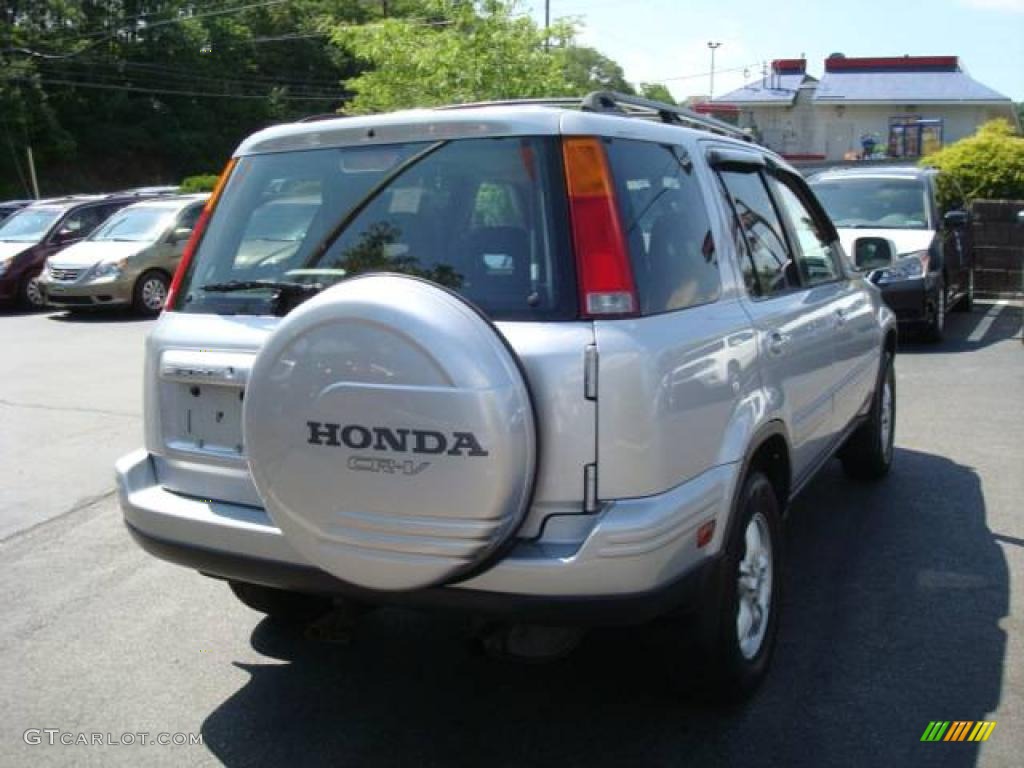 2001 CR-V Special Edition 4WD - Satin Silver Metallic / Dark Gray photo #4