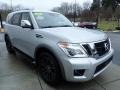 Brilliant Silver 2018 Nissan Armada Platinum 4x4 Exterior