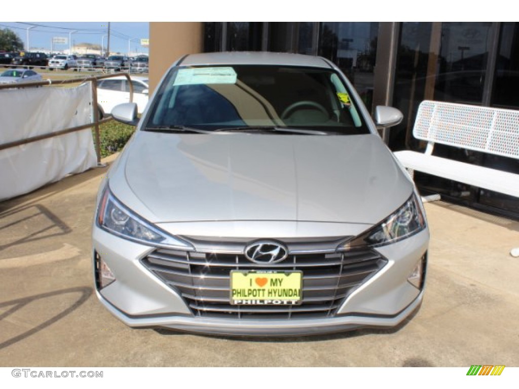 2019 Elantra SE - Symphony Silver / Black photo #3