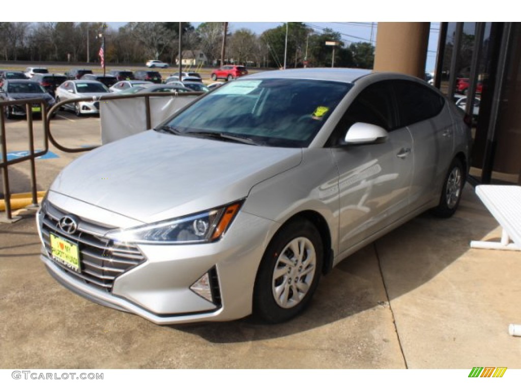 2019 Elantra SE - Symphony Silver / Black photo #4