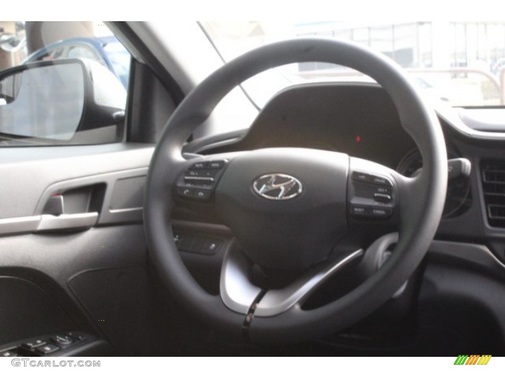 2019 Elantra SE - Symphony Silver / Black photo #17