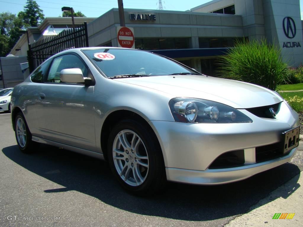 2006 RSX Sports Coupe - Alabaster Silver Metallic / Ebony photo #1