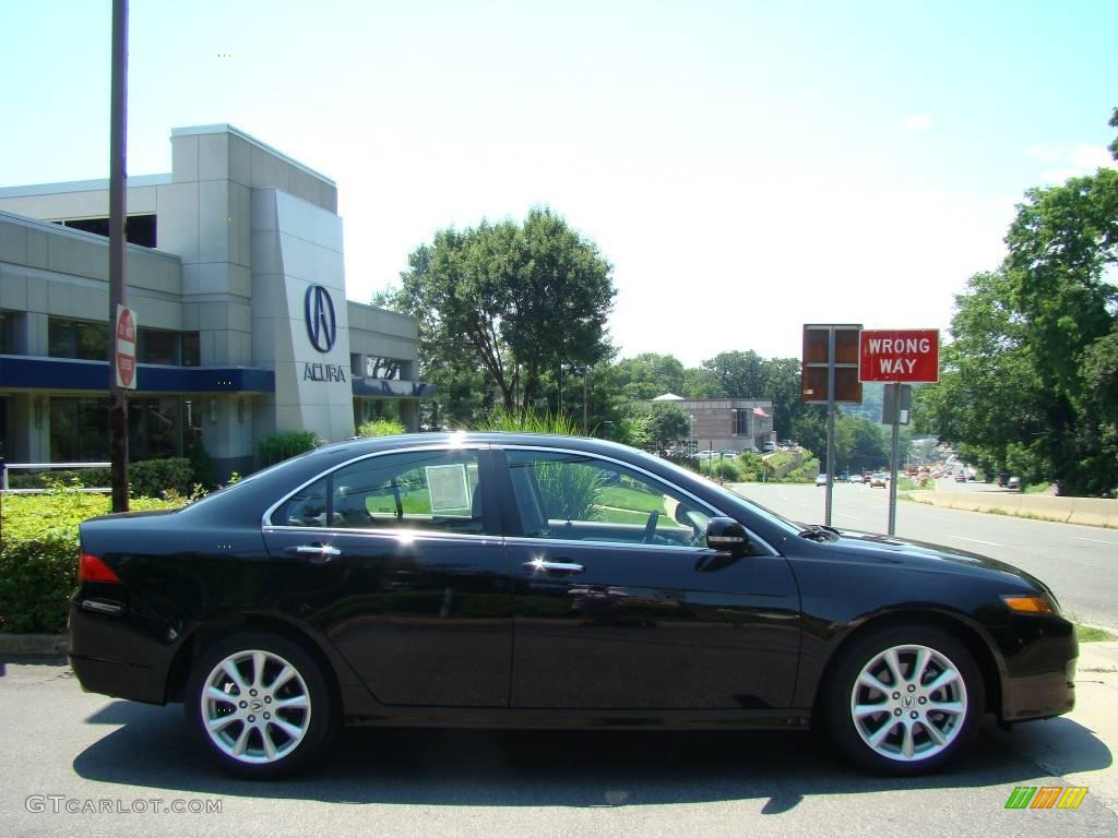 2006 Nighthawk Black Pearl Acura TSX Sedan 13077018 Photo 3