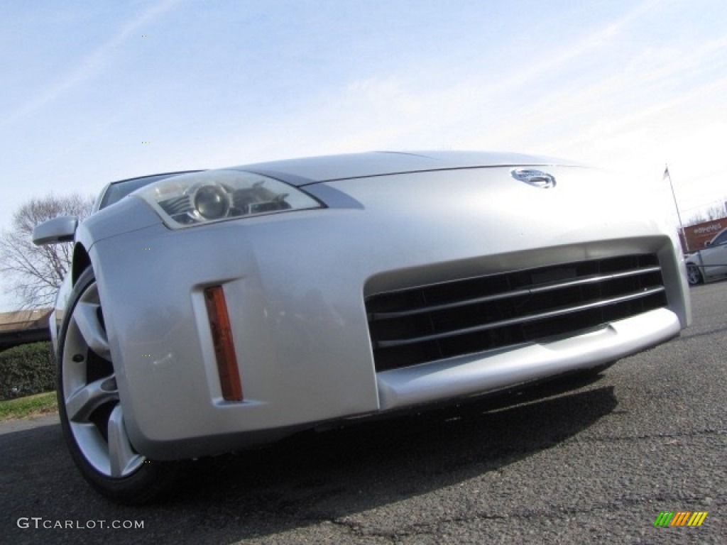 2006 350Z Touring Coupe - Silverstone Metallic / Charcoal Leather photo #1