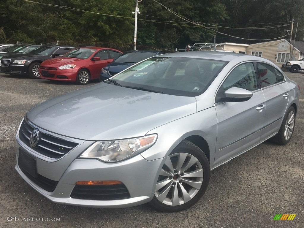 2012 CC Sport - Reflex Silver Metallic / Black/Cornsilk Beige photo #1