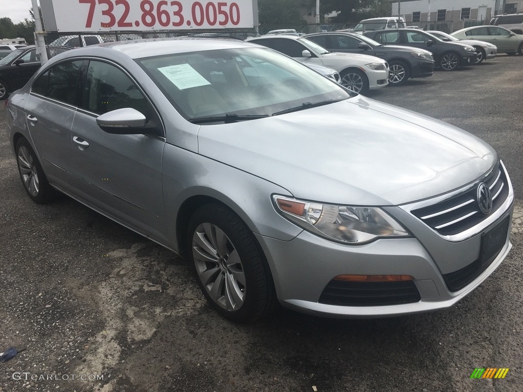 2012 CC Sport - Reflex Silver Metallic / Black/Cornsilk Beige photo #7
