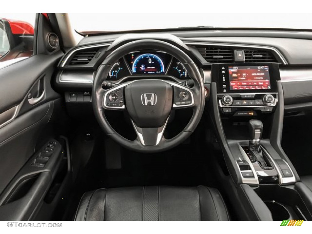 2016 Civic EX-L Sedan - Rallye Red / Black photo #4