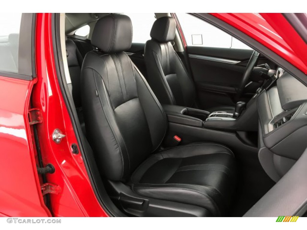 2016 Civic EX-L Sedan - Rallye Red / Black photo #6