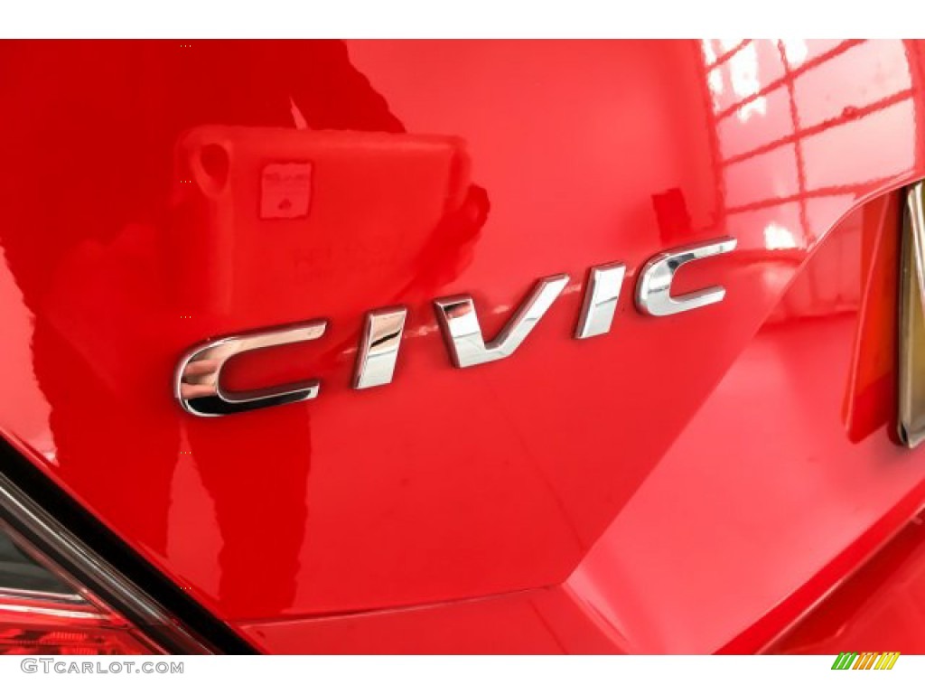 2016 Civic EX-L Sedan - Rallye Red / Black photo #7