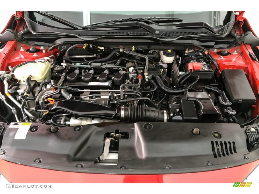 2016 Civic EX-L Sedan - Rallye Red / Black photo #9