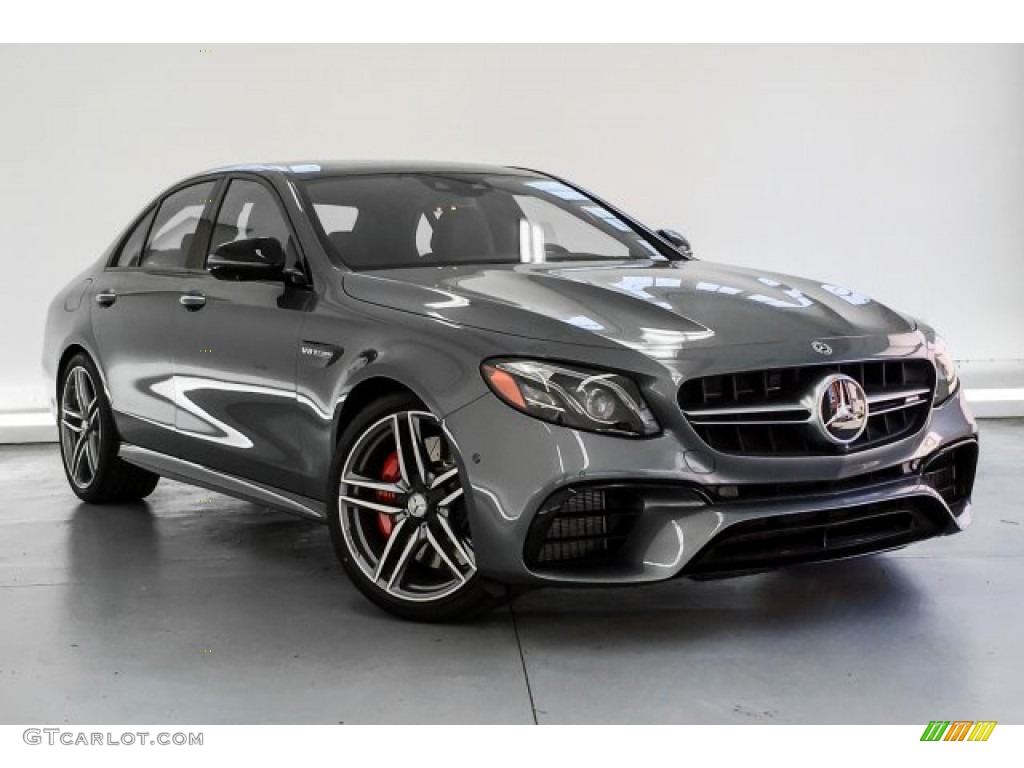 Selenite Grey Metallic 2019 Mercedes-Benz E AMG 63 S 4Matic Sedan Exterior Photo #131170839