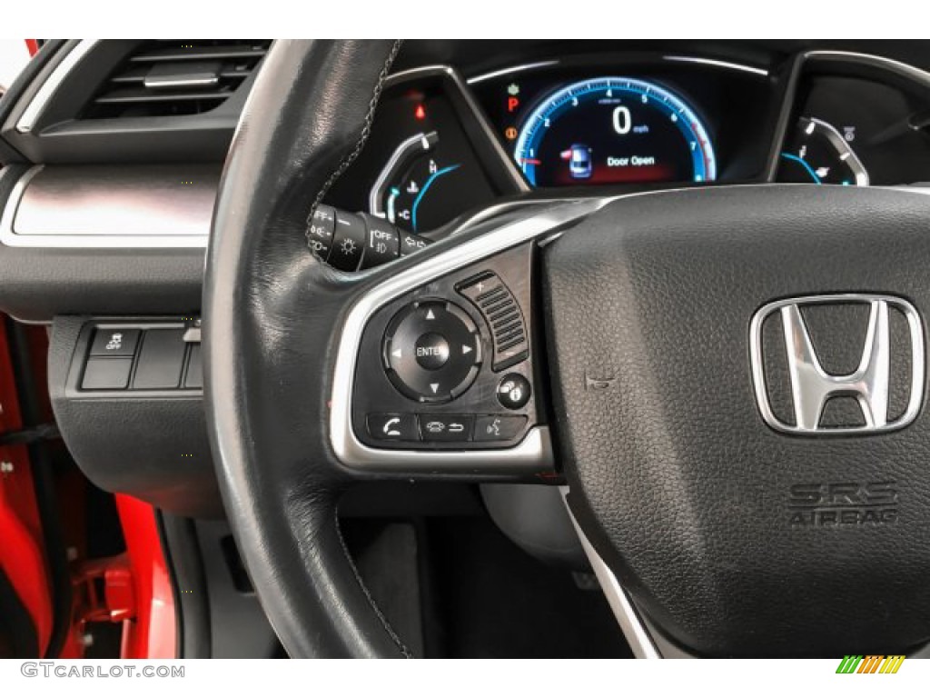2016 Civic EX-L Sedan - Rallye Red / Black photo #19