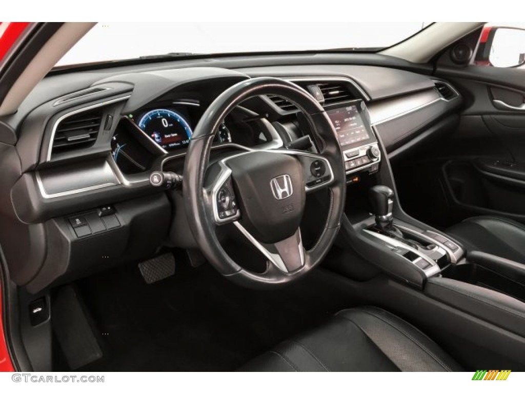 2016 Civic EX-L Sedan - Rallye Red / Black photo #23