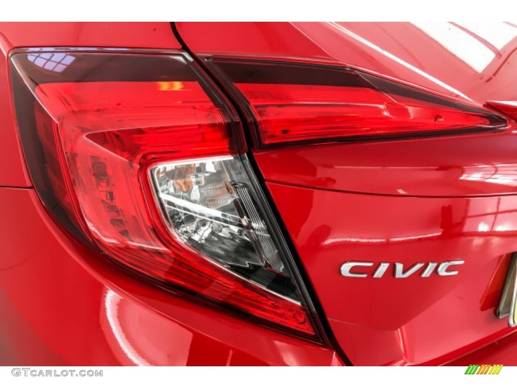 2016 Civic EX-L Sedan - Rallye Red / Black photo #27