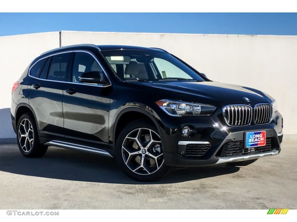 2019 X1 sDrive28i - Jet Black / Oyster/Black photo #12