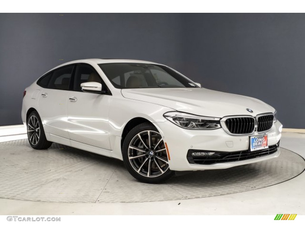 2018 6 Series 640i xDrive Gran Turismo - Mineral White Metallic / Cognac photo #12