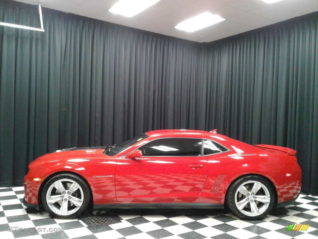 2013 Camaro ZL1 - Victory Red / Black photo #1