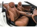 designo Saddle Brown/Black Interior Photo for 2019 Mercedes-Benz S #131173193