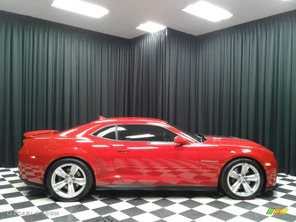 2013 Camaro ZL1 - Victory Red / Black photo #5