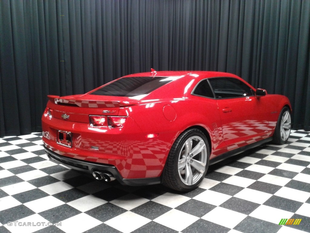 2013 Camaro ZL1 - Victory Red / Black photo #6