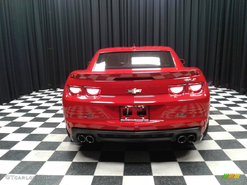 2013 Camaro ZL1 - Victory Red / Black photo #7