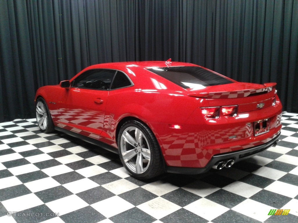 2013 Camaro ZL1 - Victory Red / Black photo #8