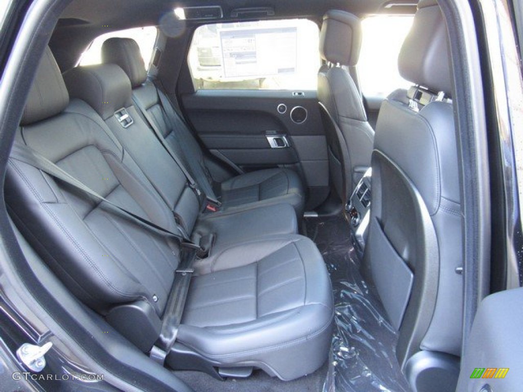 Ebony/Ebony Interior 2019 Land Rover Range Rover Sport Supercharged Dynamic Photo #131173358