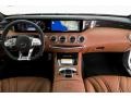designo Saddle Brown/Black 2019 Mercedes-Benz S AMG 63 4Matic Cabriolet Dashboard