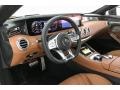 designo Saddle Brown/Black 2019 Mercedes-Benz S AMG 63 4Matic Cabriolet Dashboard